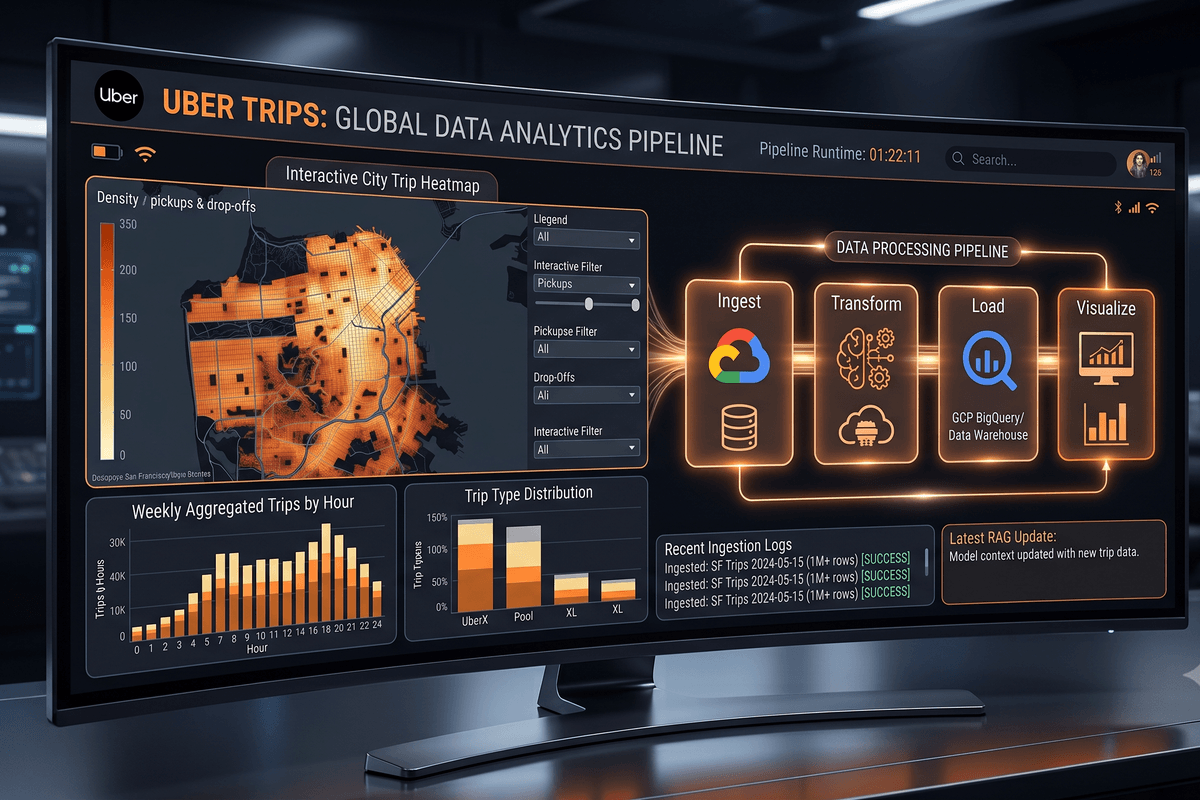 Uber Data Analytics Pipeline